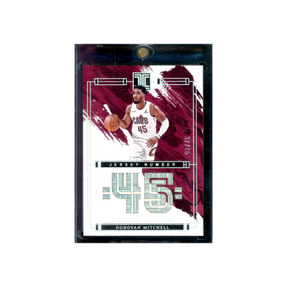 Donovan Mitchell 2023-24 Panini Impeccable Basketball Jerseey Number /45