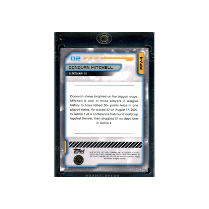 Donovan Mitchell 2024 Topps Chrome Basketball Planetary Pursuit