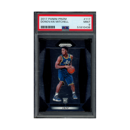 Donovan Mitchell 2017 Panini Prizm Basketball Rookie PSA 9