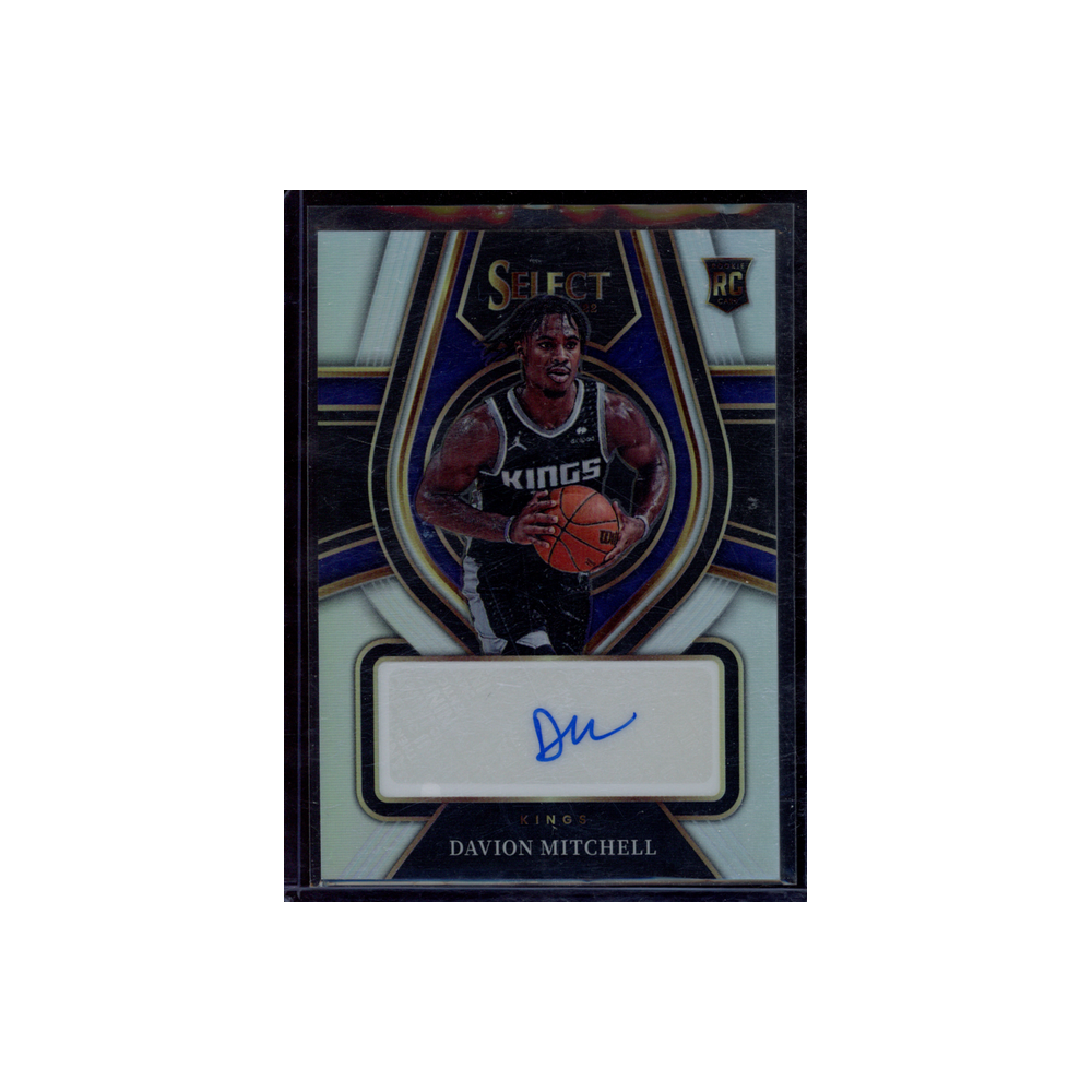 Davion Mitchell 2021-22 Panini Select Basketball Rookie Auto /249