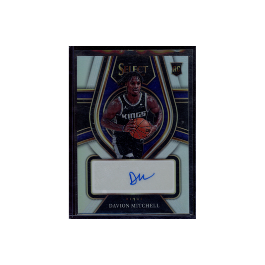 Davion Mitchell 2021-22 Panini Select Basketball Rookie Auto /249