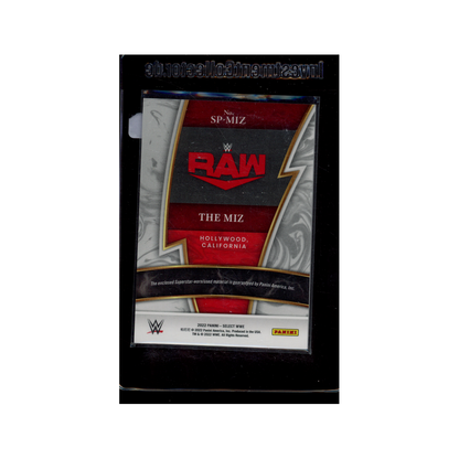 The Miz 2022 Panini Select WWE Sparks Patch