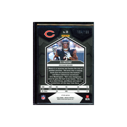 DJ Moore 2024 Panini Mosaic Football Orange /199