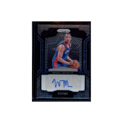 Wendell Moore Jr. 2024-25 Panini Prizm Basketball Penmanship