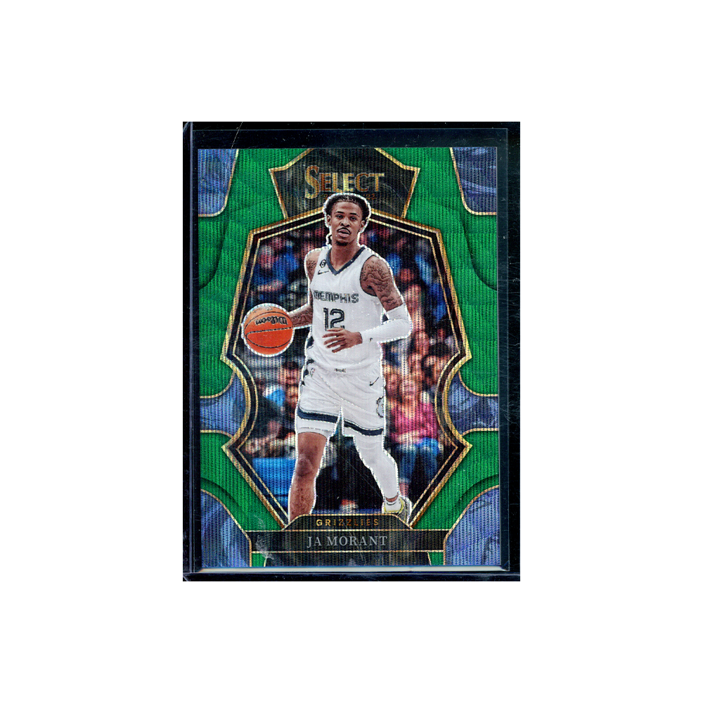 Ja Morant 2022-23 Panini Select Basketball Green Wave /50