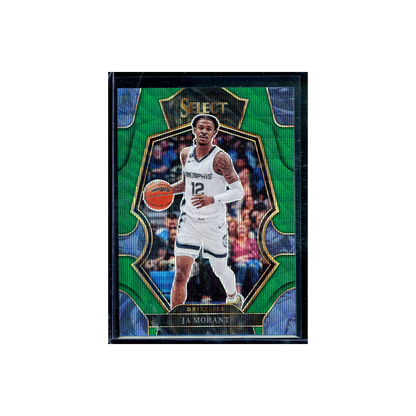 Ja Morant 2022-23 Panini Select Basketball Green Wave /50