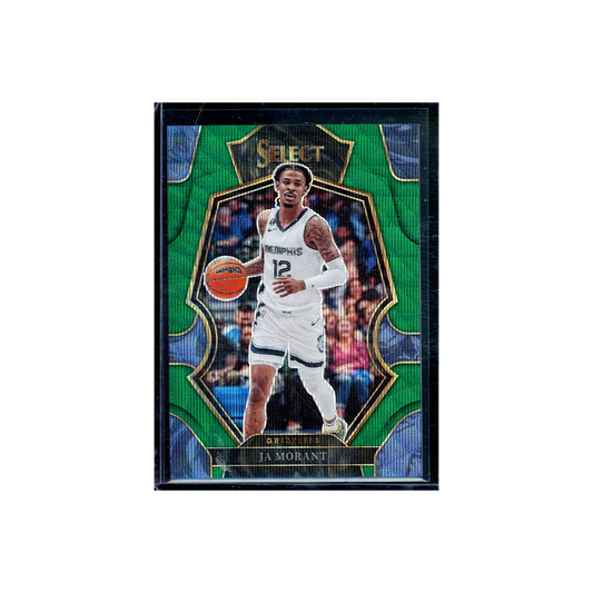 Ja Morant 2022-23 Panini Select Basketball Green Wave /50