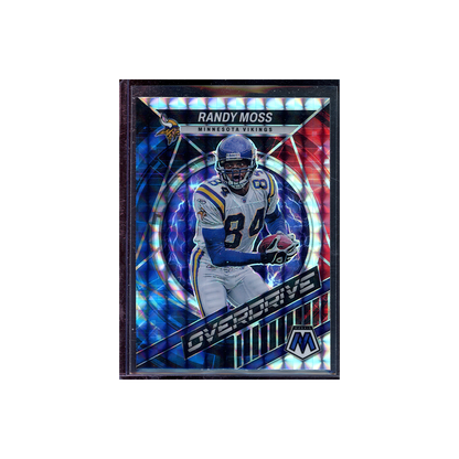 Randy Moss 2022 Panini Mosaic Football Overdrive