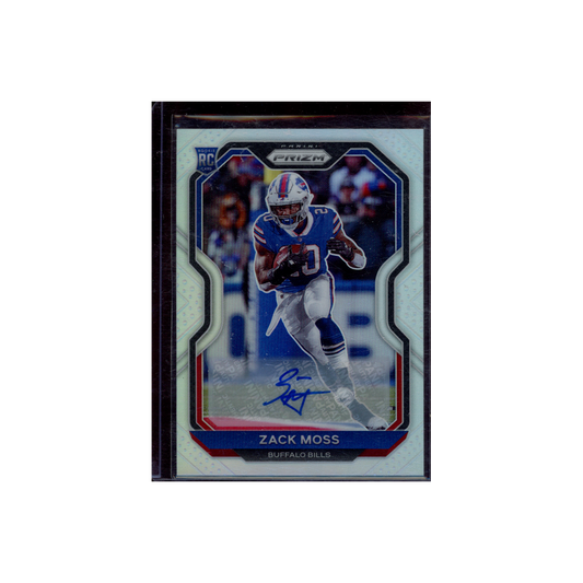 Zack Moss 2020 Panini Prizm Football Rookie Auto