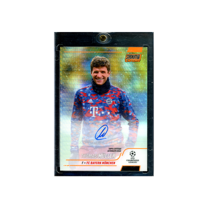 Thomas Müller 2021-22 Topps Stadium Club Chrome Auto /25