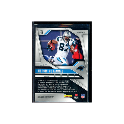 Muhsin Muhammad 2024 Panini Prizm Football Green Scope /75