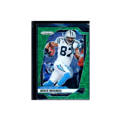 Muhsin Muhammad 2024 Panini Prizm Football Green Scope /75