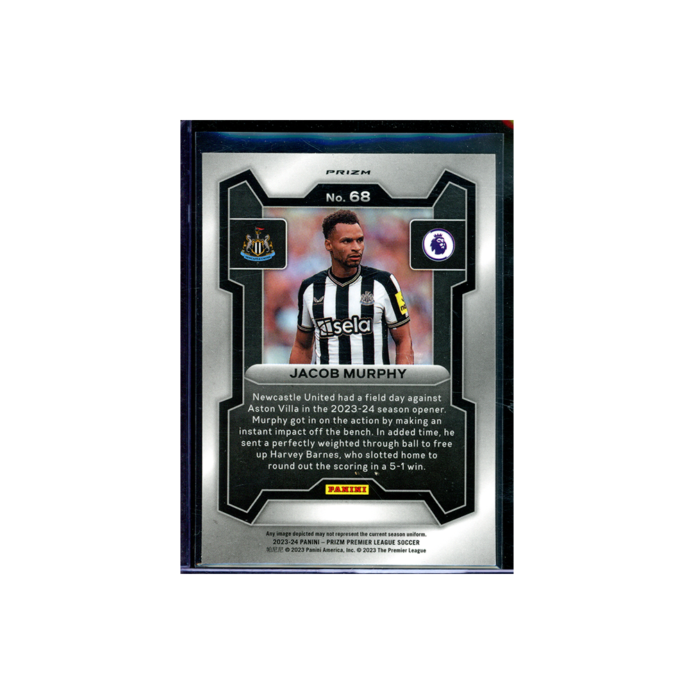 Jacob Murphy 2023-24 Panini Prizm PL Soccer Tiger Choice Prizm