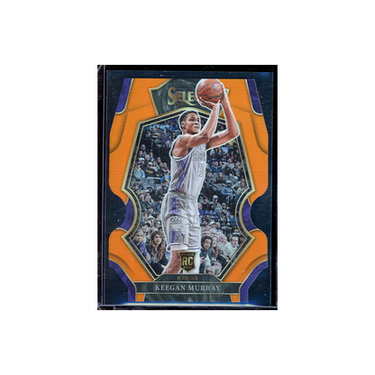 Keegan Murray 2022-23 Panini Select Basketball Die-Cut Orange Rookie /65