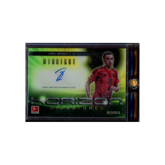 Jamal Musiala 2025 Topps Midnight Horizon Signatures Auto /149