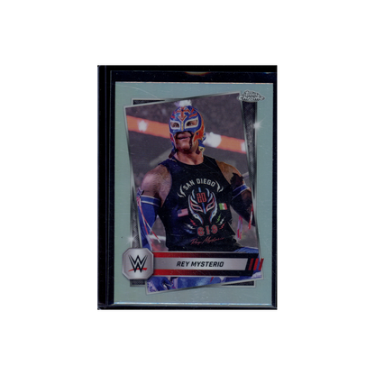 Rey Mysterio 2025 Topps Chrome Refractor