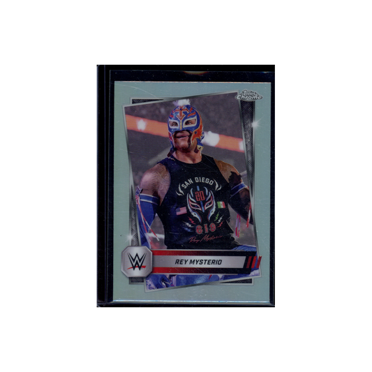 Rey Mysterio 2025 Topps Chrome Refractor