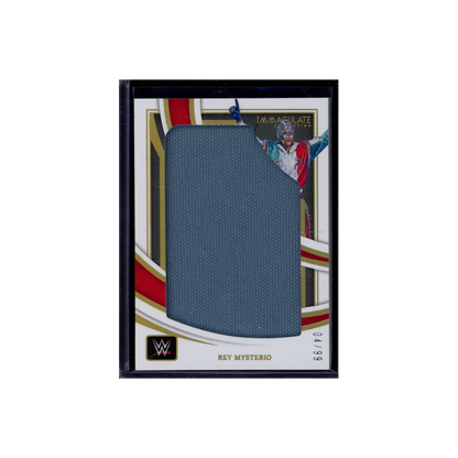 Rey Mysterio 2022 Panini Immaculate Collection WWE Jumbo Ring Canvas Patch /99