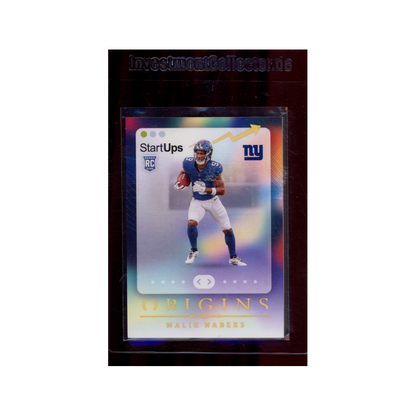 Malik Nabers 2024 Panini Origins Football Rookie StartUps