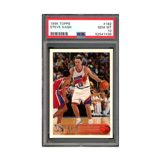 Steve Nash 1996 Topps Rookie PSA 10