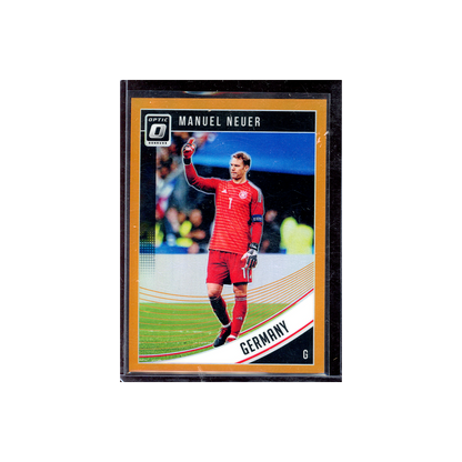 Manuel Neuer 2018-19 Panini Donruss Soccer Orange /99