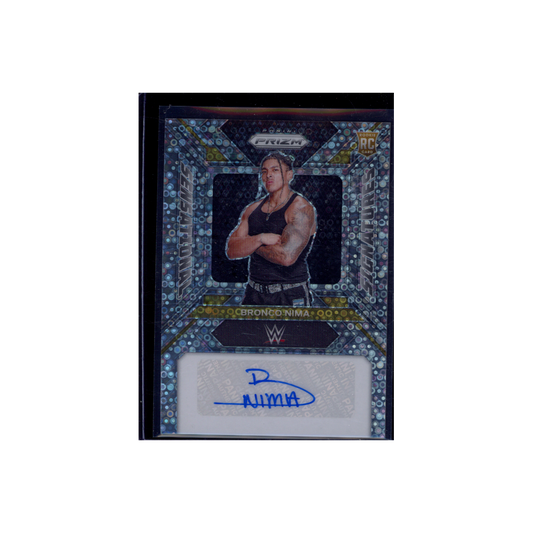 Bronco Nima 2024 Panini Prizm WWE Sensational Signatures Disco Auto
