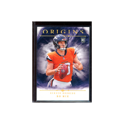 Bo Nix 2024 Panini Origins Football Rookie