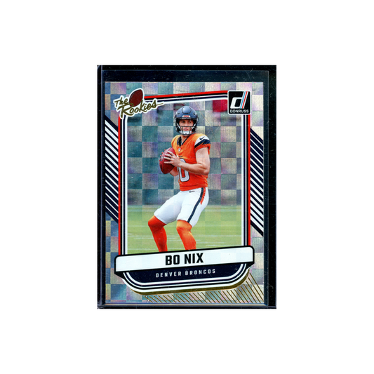 Bo Nix 2024 Panini Donruss Football The Rookies