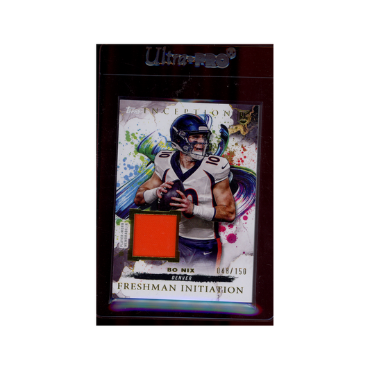 Bo Nix 2024 Topps Inception Football Rookie Patch /150