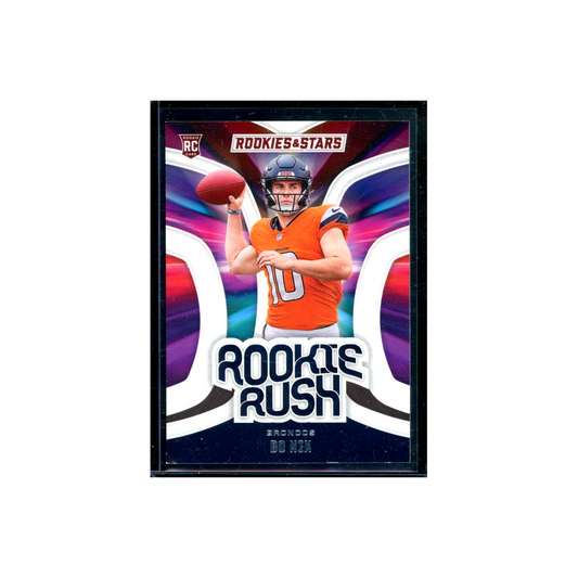 Bo Nix 2024 Panini Rookies & Stars Football Rookie Rush