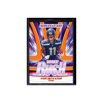 Jaxon Smith-Njigba 2023 Panini Rookies & Stars Football Rookie Rush Orange /125