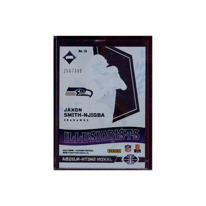 Jaxon Smith-Njigba 2023 Panini Illusions Football Rookie Illusionists /399