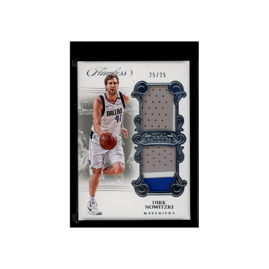 Dirk Nowitzki 2017-18 Panini Flawless Basketball Patch /25