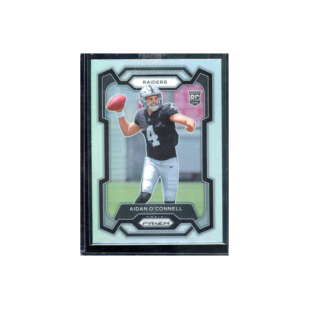 Aidan O'Connell 2023 Panini Prizm Football Silver Prizm Rookie