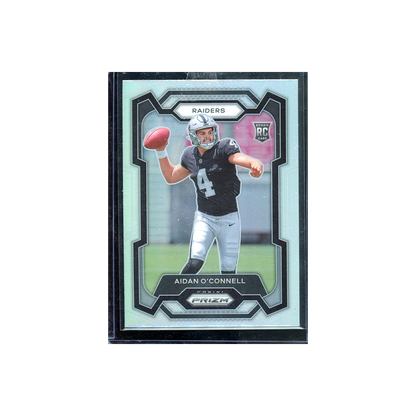 Aidan O'Connell 2023 Panini Prizm Football Silver Prizm Rookie