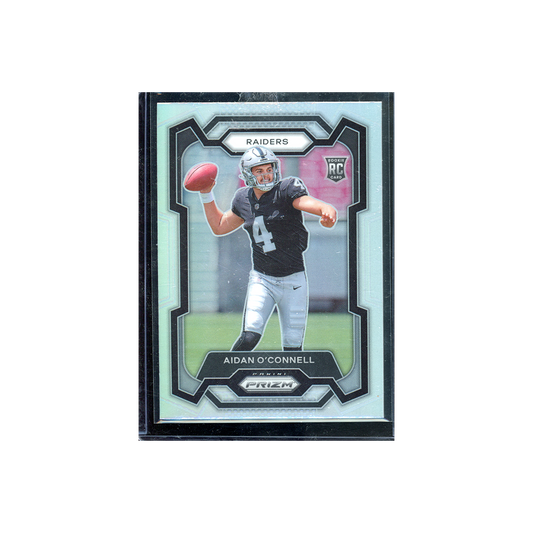 Aidan O'Connell 2023 Panini Prizm Football Silver Prizm Rookie