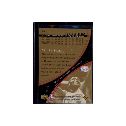 Lamar Odom 2002-03 SPx /25