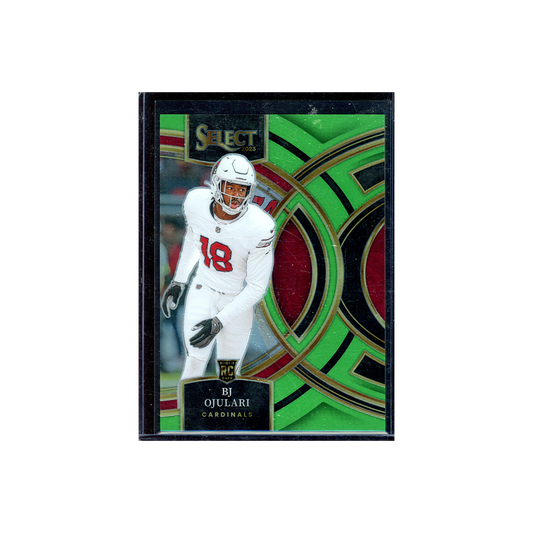 BJ Ojulari 2023 Panini Select Football Neon Green Rookie /49