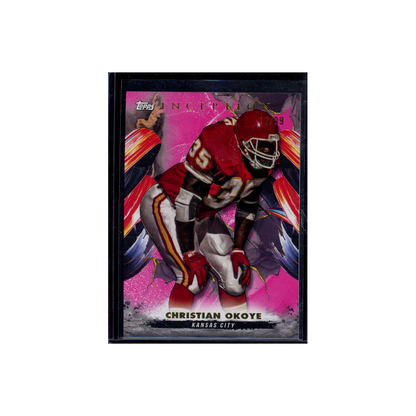 Christian Okoye 2024 Topps Inception Football Pink /99