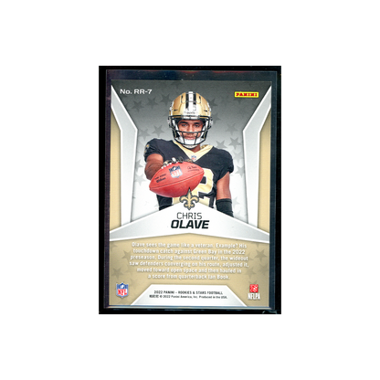 Chris Olave 2022 Panini Rookies & Stars Football Rookie Blue /49