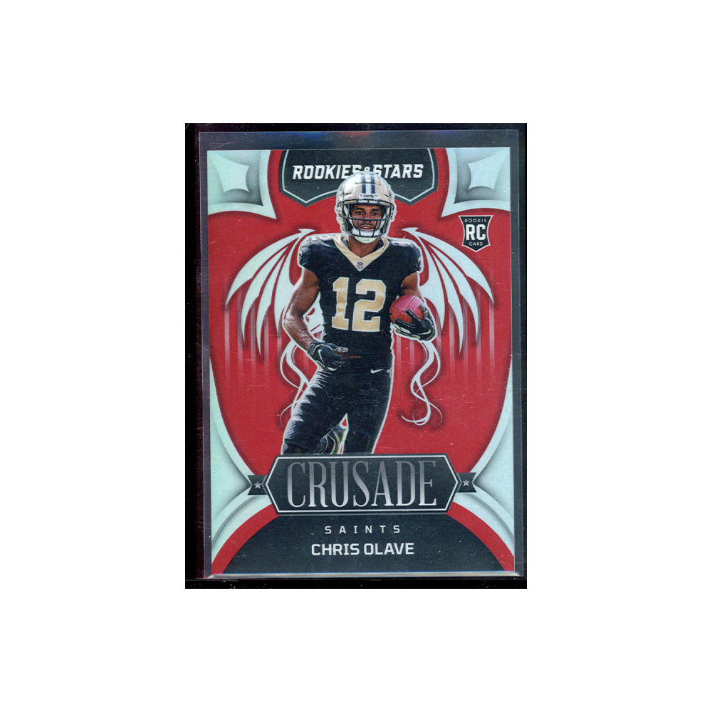 Chris Olave 2022 Panini Rookies & Stars Football Crusade Rookie Red /99