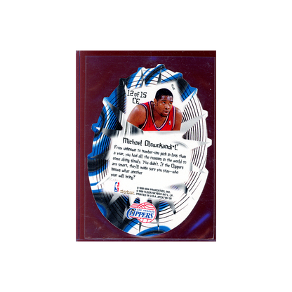 Michael Olowokandi 1999 Skybox Apex Cutting Edge PLUS Die-Cut