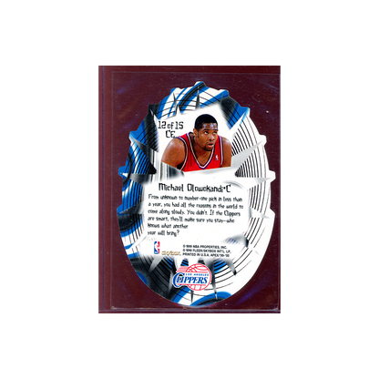 Michael Olowokandi 1999 Skybox Apex Cutting Edge Die-Cut