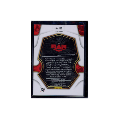 Otis 2023 Panini Select WWE Gold Wave /10