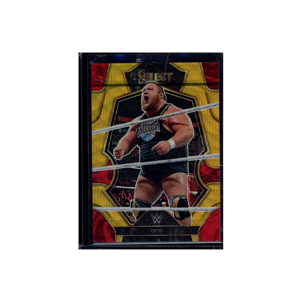 Otis 2023 Panini Select WWE Gold Wave /10
