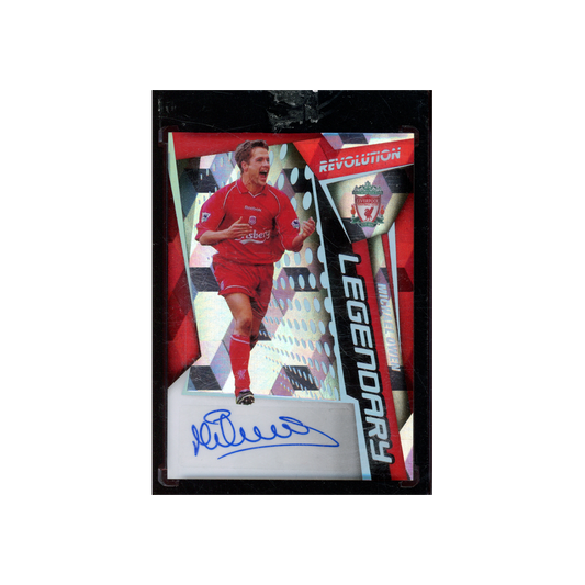 Michael Owen 2020-21 Panini Revolution Soccer Legendary Auto Cubic /50