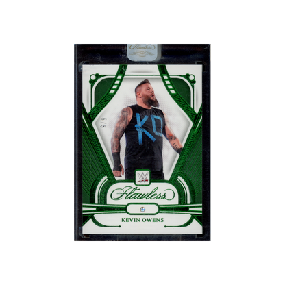 Kevin Owens 2024 Panini Flawless WWE Diamond Emerald /5