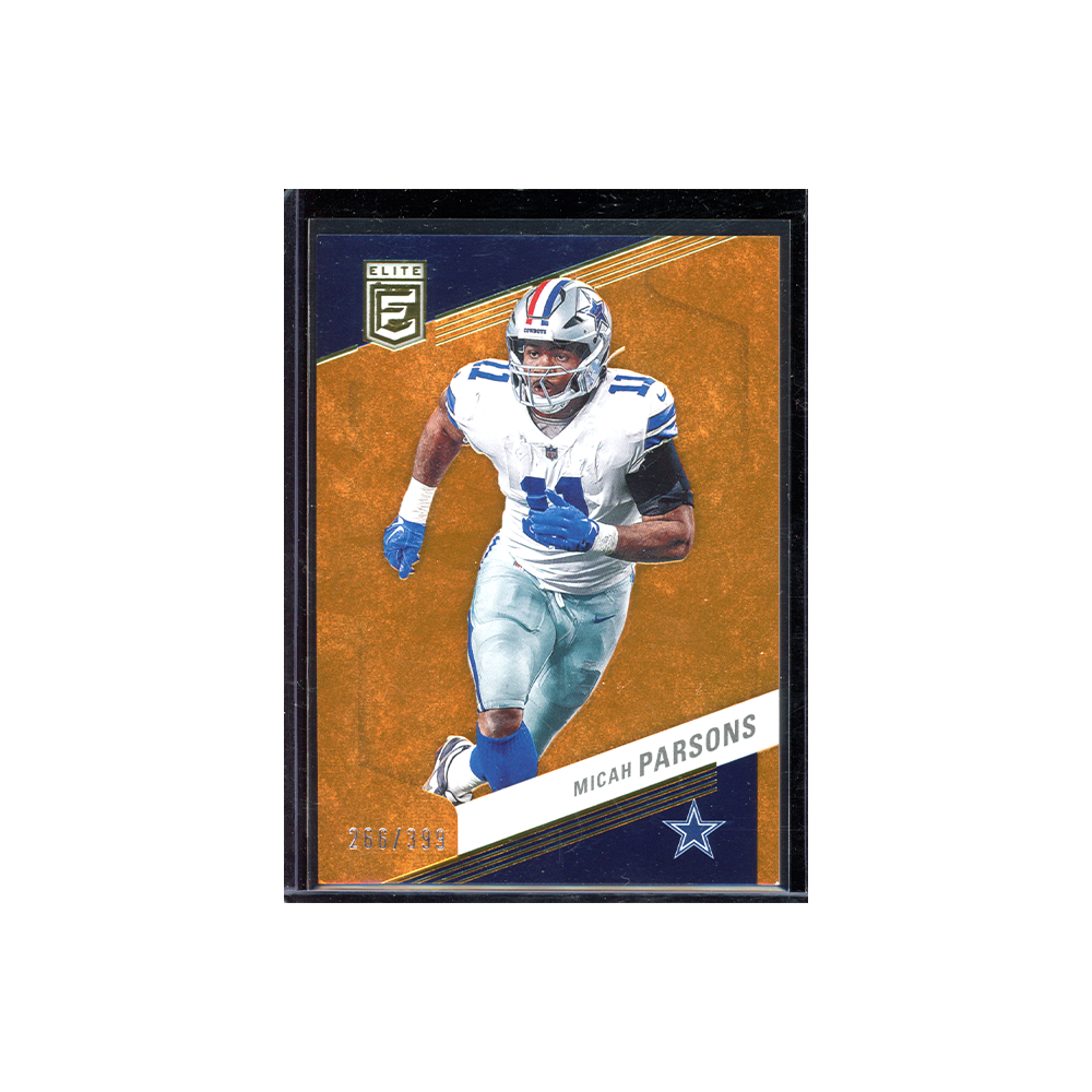 Micah Parsons 2023 Panini Donruss Elite Football Orange /399