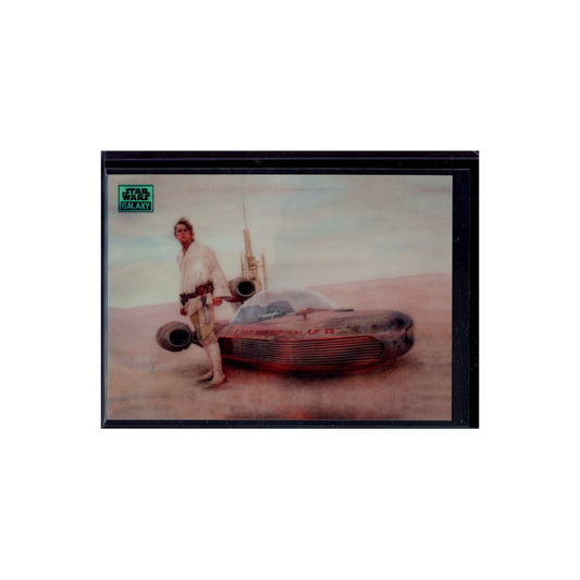 Passage to Alderaan 2024 Topps Star Wars Galaxy Chrome Teal /175