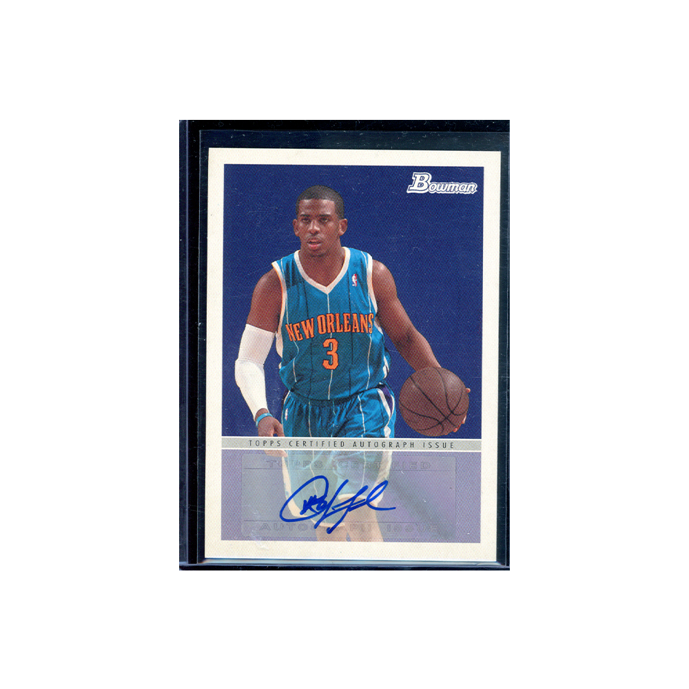 Chris Paul 2009 Topps Bowman Auto